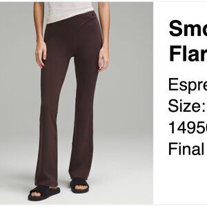 lululemon SmoothCover Wrap-Waist Flared Pant 32